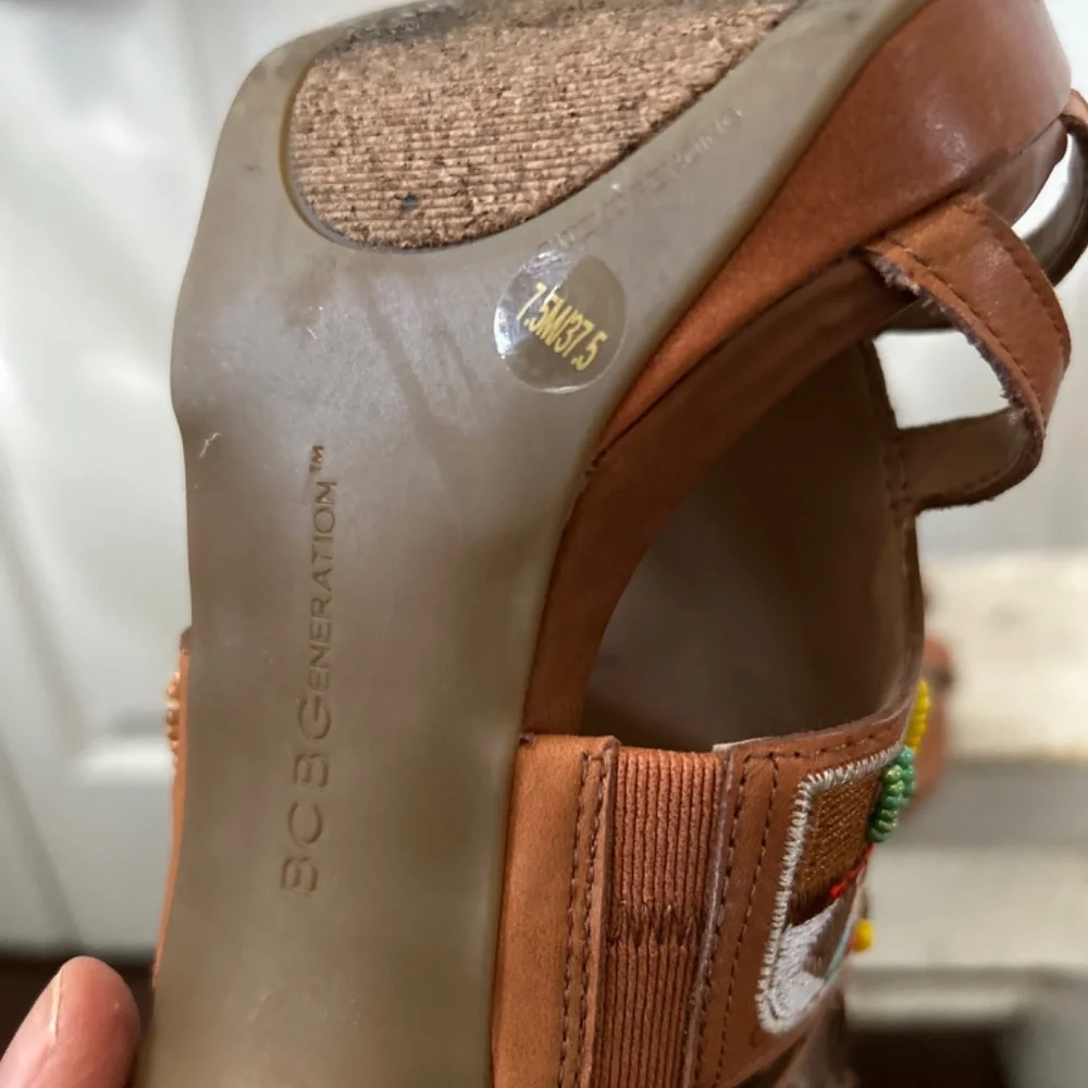 BCBG Knit High Heels - Picture 3 of 3